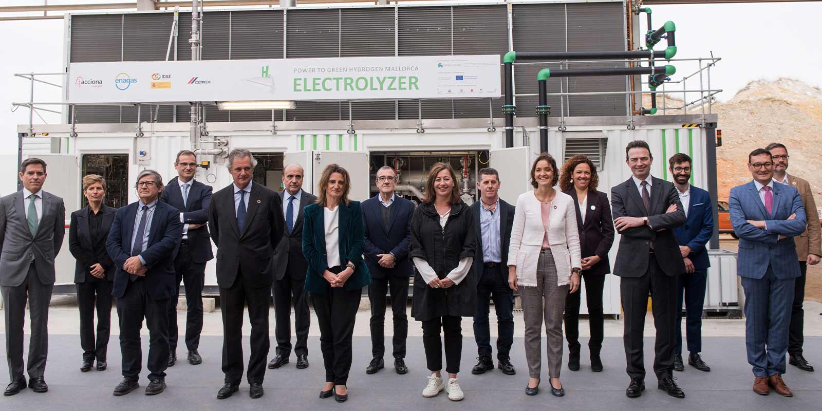 Inauguración Power to Green Hydrogen Mallorca Acciona