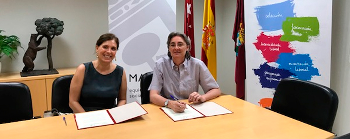 freír aluminio bolita La Agencia para el Empleo del Ayuntamiento de Madrid y ACCIONA Service  firman un convenio de colaboración para personas desempleadas