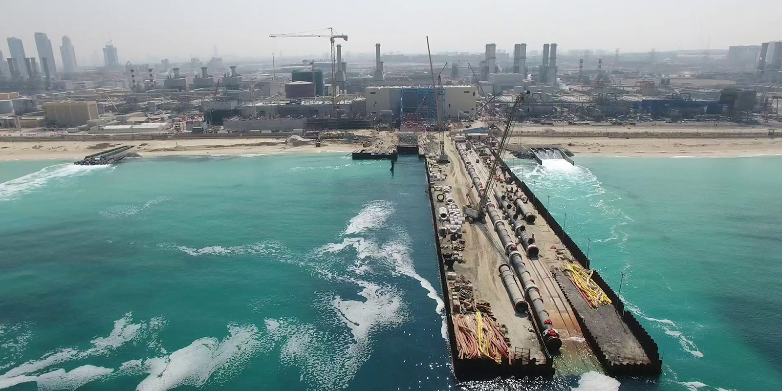 Desalination plant Jebel Ali