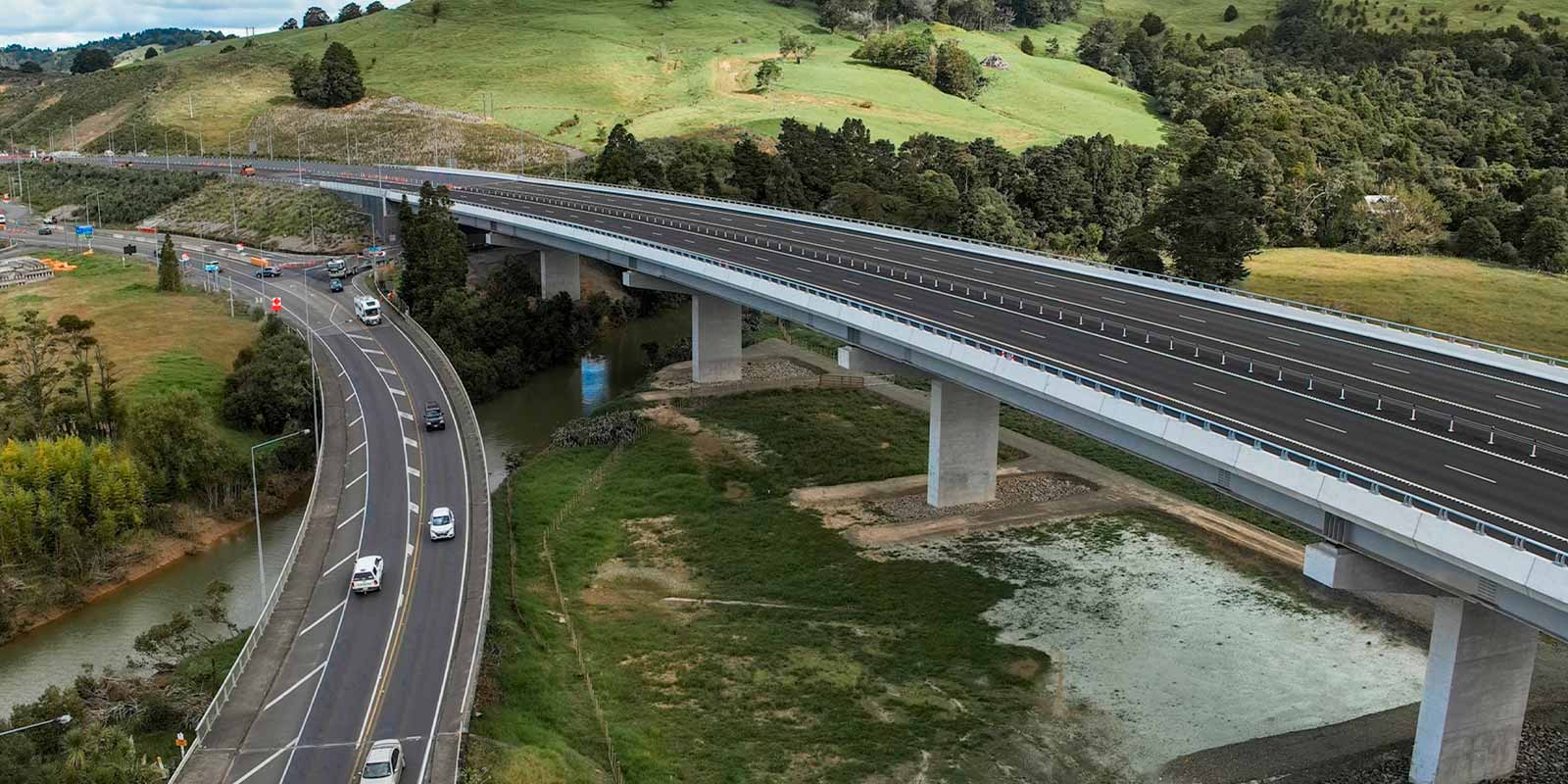 The Ara Tūhono - Pūhoi to Warkworth highway, New Zealand, opens 