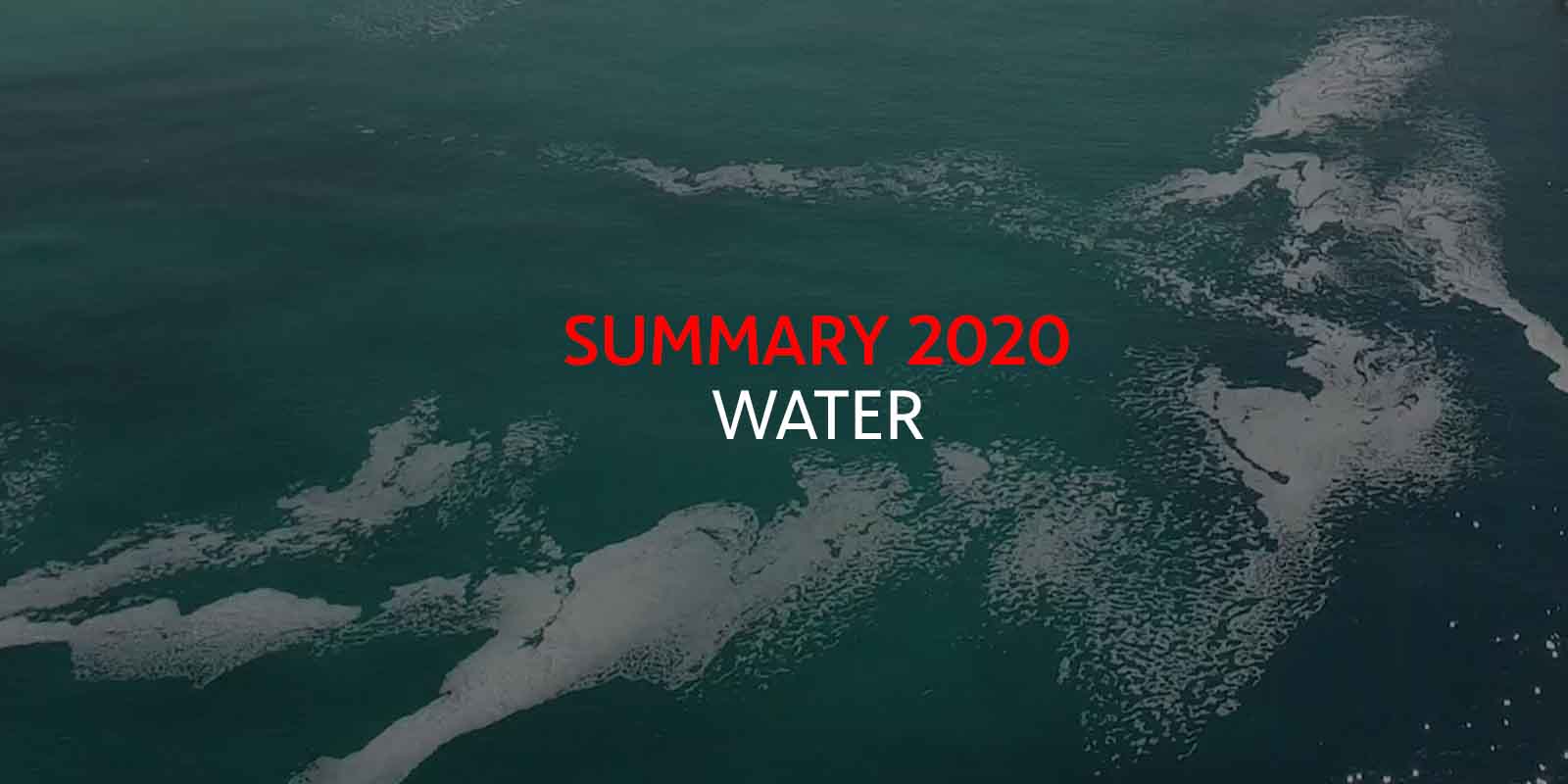 Water Summary year 2020